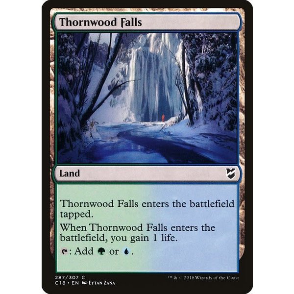Magic: The Gathering Thornwood Falls (287) Lightly Played