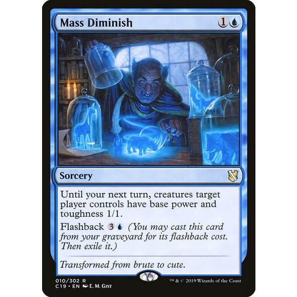 Magic: The Gathering Mass Diminish (010) Lightly Played