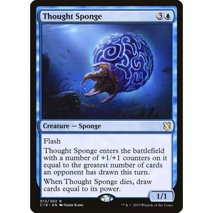 Magic: The Gathering Thought Sponge (012) Lightly Played