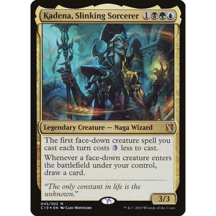 Magic: The Gathering Kadena, Slinking Sorcerer (045) Lightly Played Foil