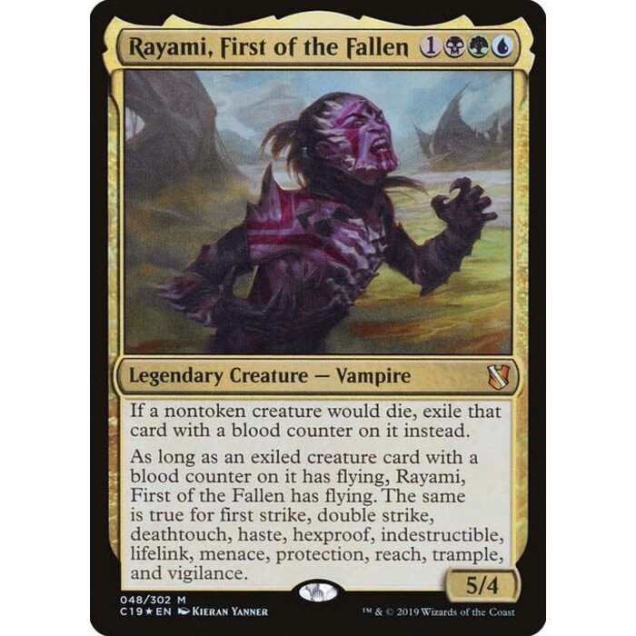 Magic: The Gathering Rayami, First of the Fallen (048) Lightly Played Foil