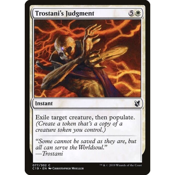Magic: The Gathering Trostani's Judgment (077) Lightly Played