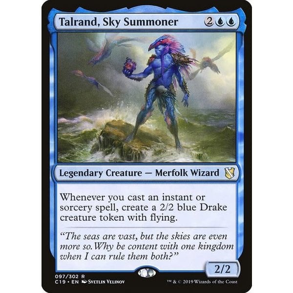 Magic: The Gathering Talrand, Sky Summoner (097) Lightly Played