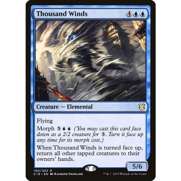 Magic: The Gathering Thousand Winds (100) Lightly Played