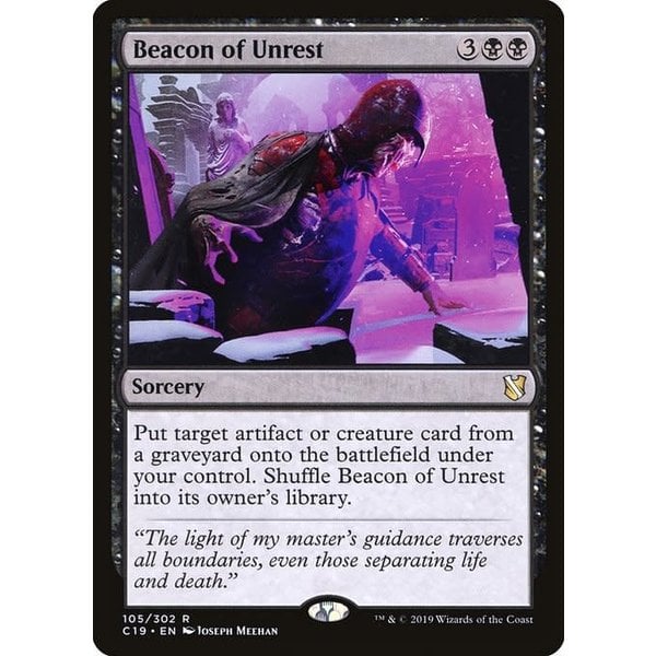 Magic: The Gathering Beacon of Unrest (105) Lightly Played
