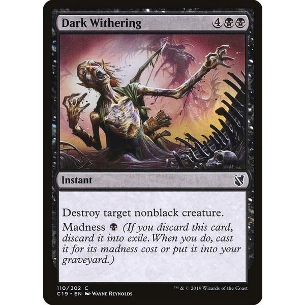 Magic: The Gathering Dark Withering (110) Lightly Played