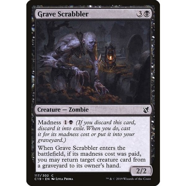 Magic: The Gathering Grave Scrabbler (117) Lightly Played