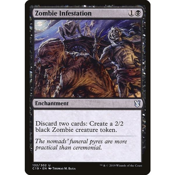 Magic: The Gathering Zombie Infestation (132) Lightly Played