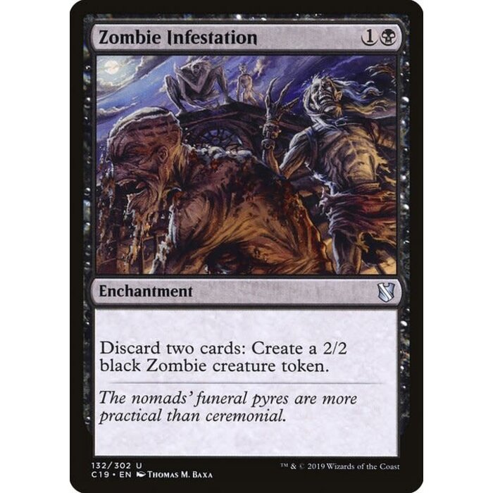 Magic: The Gathering Zombie Infestation (132) Lightly Played
