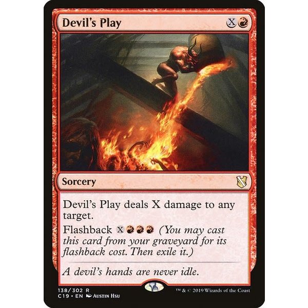 Magic: The Gathering Devil's Play (138) Lightly Played