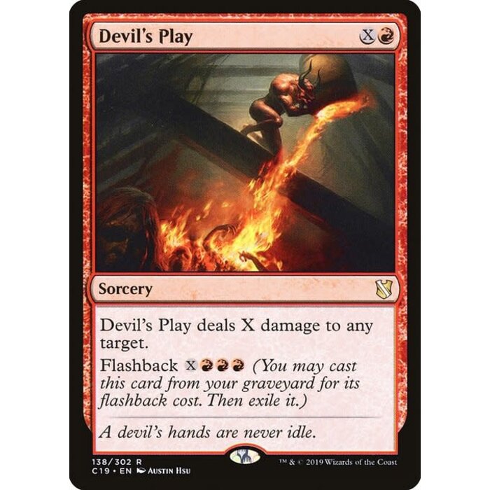 Magic: The Gathering Devil's Play (138) Lightly Played