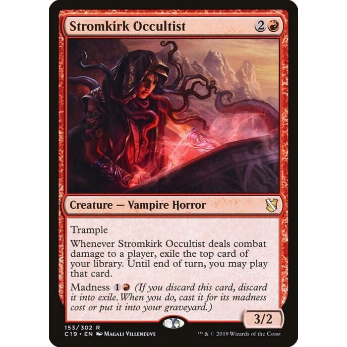 Magic: The Gathering Stromkirk Occultist (153) Lightly Played