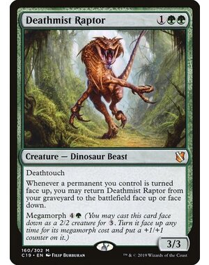 Magic: The Gathering Deathmist Raptor (160) Lightly Played