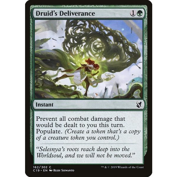 Magic: The Gathering Druid's Deliverance (162) Lightly Played