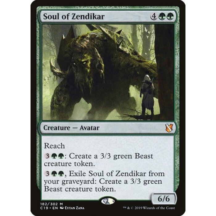 Magic: The Gathering Soul of Zendikar (182) Lightly Played