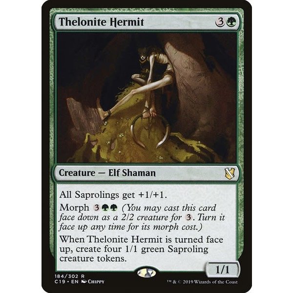 Magic: The Gathering Thelonite Hermit (184) Lightly Played