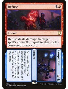 Magic: The Gathering Refuse // Cooperate (199) Lightly Played