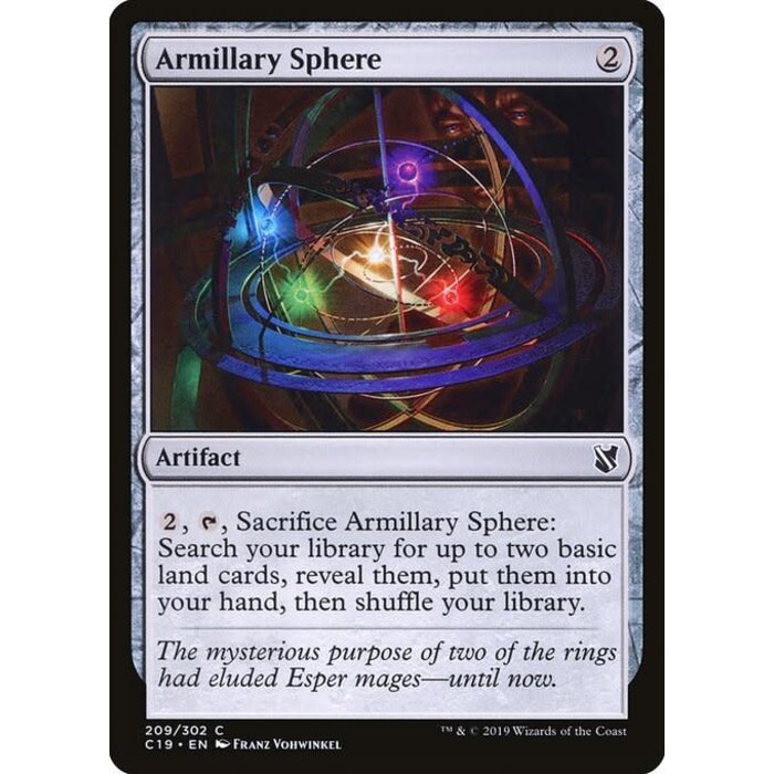 Magic: The Gathering Armillary Sphere (209) Lightly Played