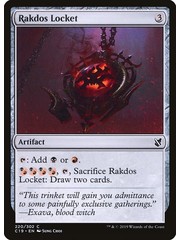 Magic: The Gathering Rakdos Locket (220) Lightly Played