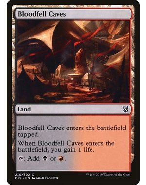 Magic: The Gathering Bloodfell Caves (230) Lightly Played
