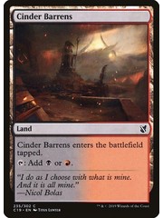 Magic: The Gathering Cinder Barrens (235) Lightly Played