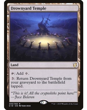 Magic: The Gathering Drownyard Temple (240) Lightly Played