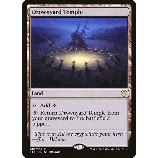 Magic: The Gathering Drownyard Temple (240) Lightly Played