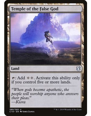 Magic: The Gathering Temple of the False God (280) Lightly Played