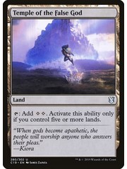 Magic: The Gathering Temple of the False God (280) Moderately Played