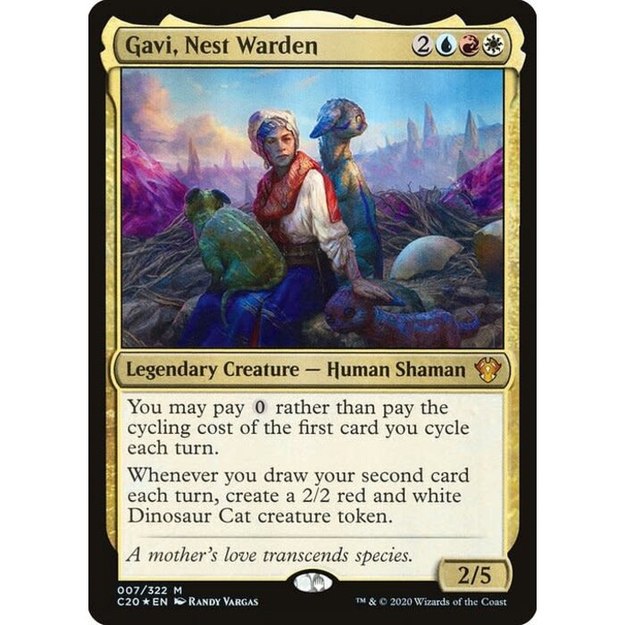Magic: The Gathering Gavi, Nest Warden (007) Lightly Played Foil