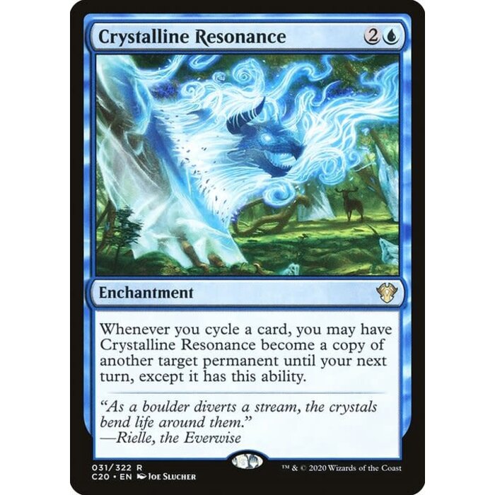 Magic: The Gathering Crystalline Resonance (031) Lightly Played