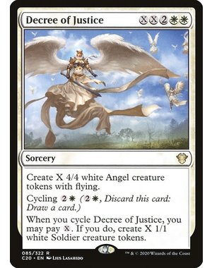 Magic: The Gathering Decree of Justice (085) Lightly Played
