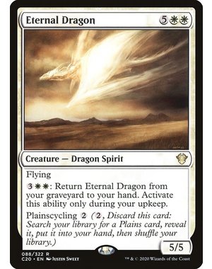 Magic: The Gathering Eternal Dragon (088) Lightly Played
