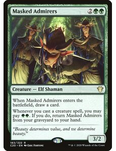 Magic: The Gathering Masked Admirers (183) Lightly Played