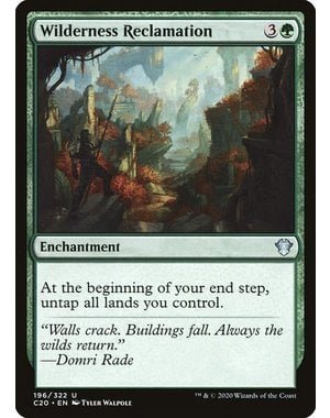 Magic: The Gathering Wilderness Reclamation (196) Lightly Played