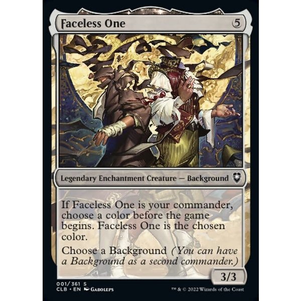 Magic: The Gathering Faceless One (001) Near Mint