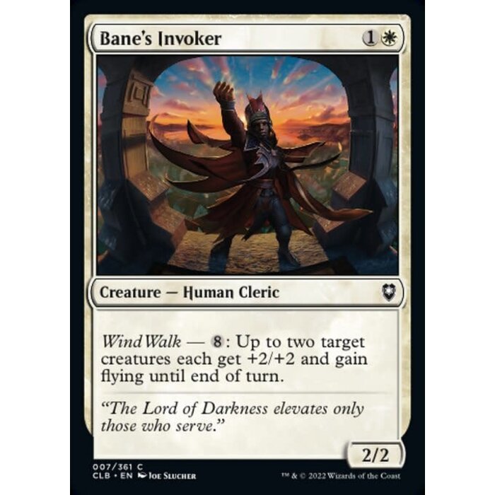 Magic: The Gathering Bane's Invoker (007) Near Mint Foil