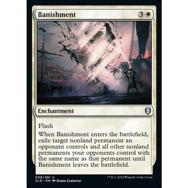 Magic: The Gathering Banishment (008) Near Mint Foil