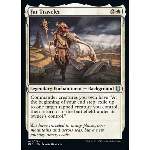 Magic: The Gathering Far Traveler (017) Near Mint Foil