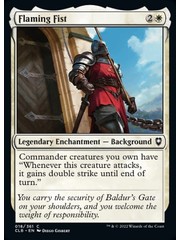 Magic: The Gathering Flaming Fist (018) Near Mint Foil