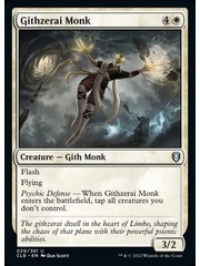 Magic: The Gathering Githzerai Monk (020) Near Mint Foil