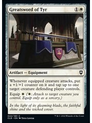 Magic: The Gathering Greatsword of Tyr (022) Near Mint Foil