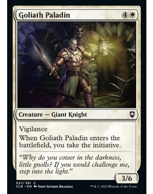 Magic: The Gathering Goliath Paladin (021) Near Mint Foil