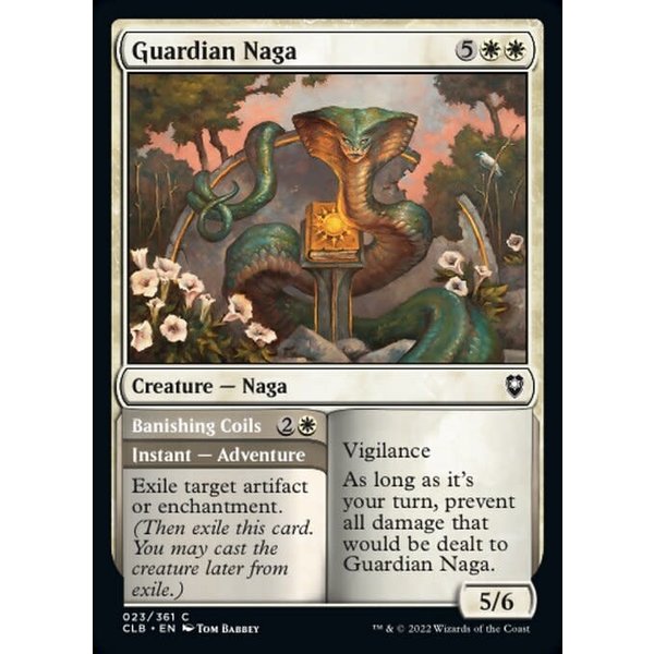 Magic: The Gathering Guardian Naga (023) Near Mint
