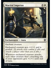 Magic: The Gathering Martial Impetus (033) Near Mint Foil