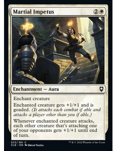Magic: The Gathering Martial Impetus (033) Near Mint Foil