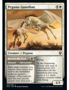Magic: The Gathering Pegasus Guardian (036) Near Mint Foil