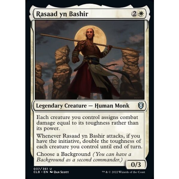 Magic: The Gathering Rasaad yn Bashir (037) Near Mint Foil
