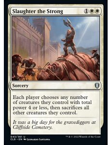 Magic: The Gathering Slaughter the Strong (043) Near Mint