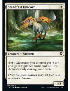 Magic: The Gathering Steadfast Unicorn (044) Near Mint